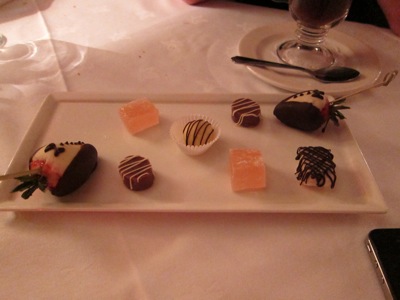 The Thatched Cottage Restaurant - Newton Abbot - Petit Fours